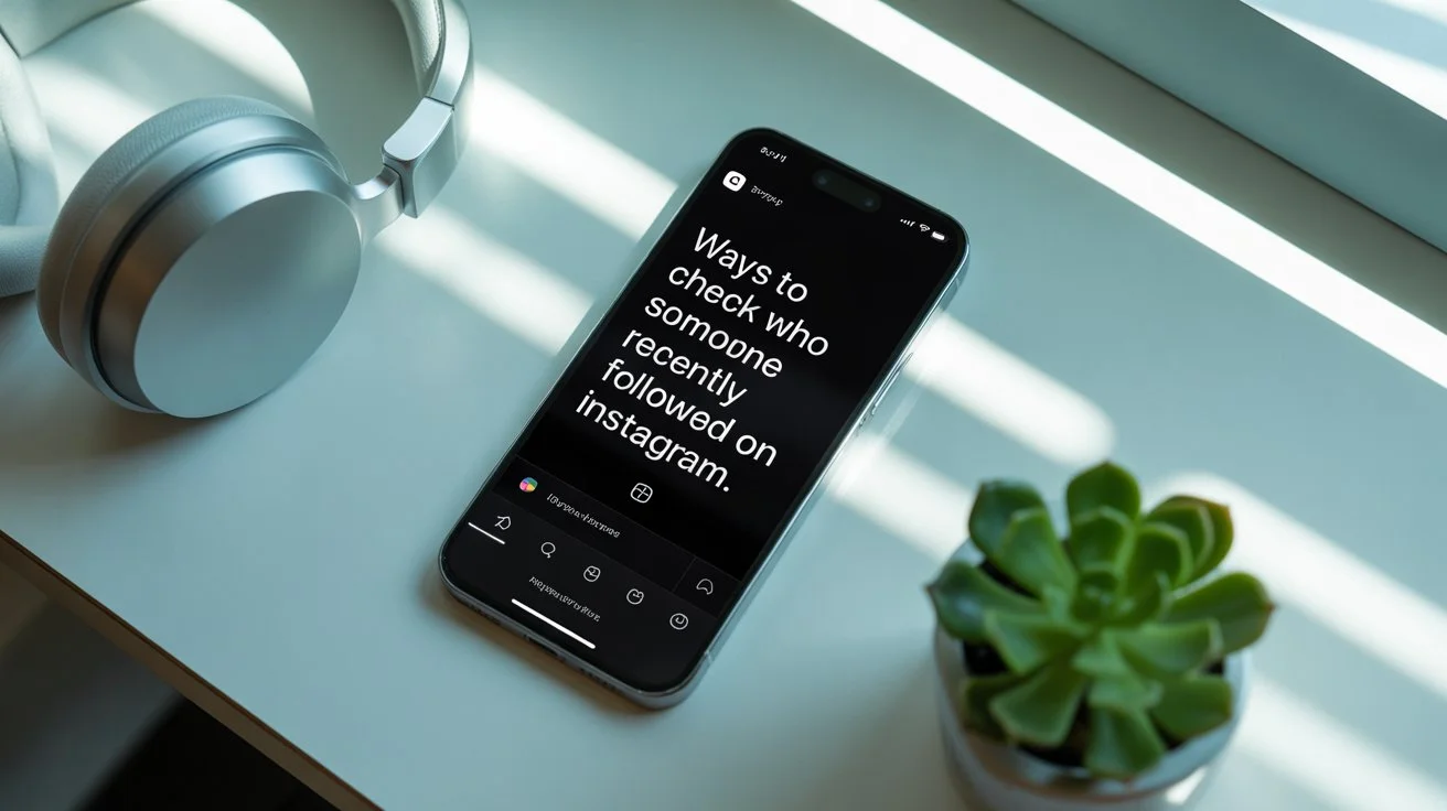 how to see who someone recently followed on instagram