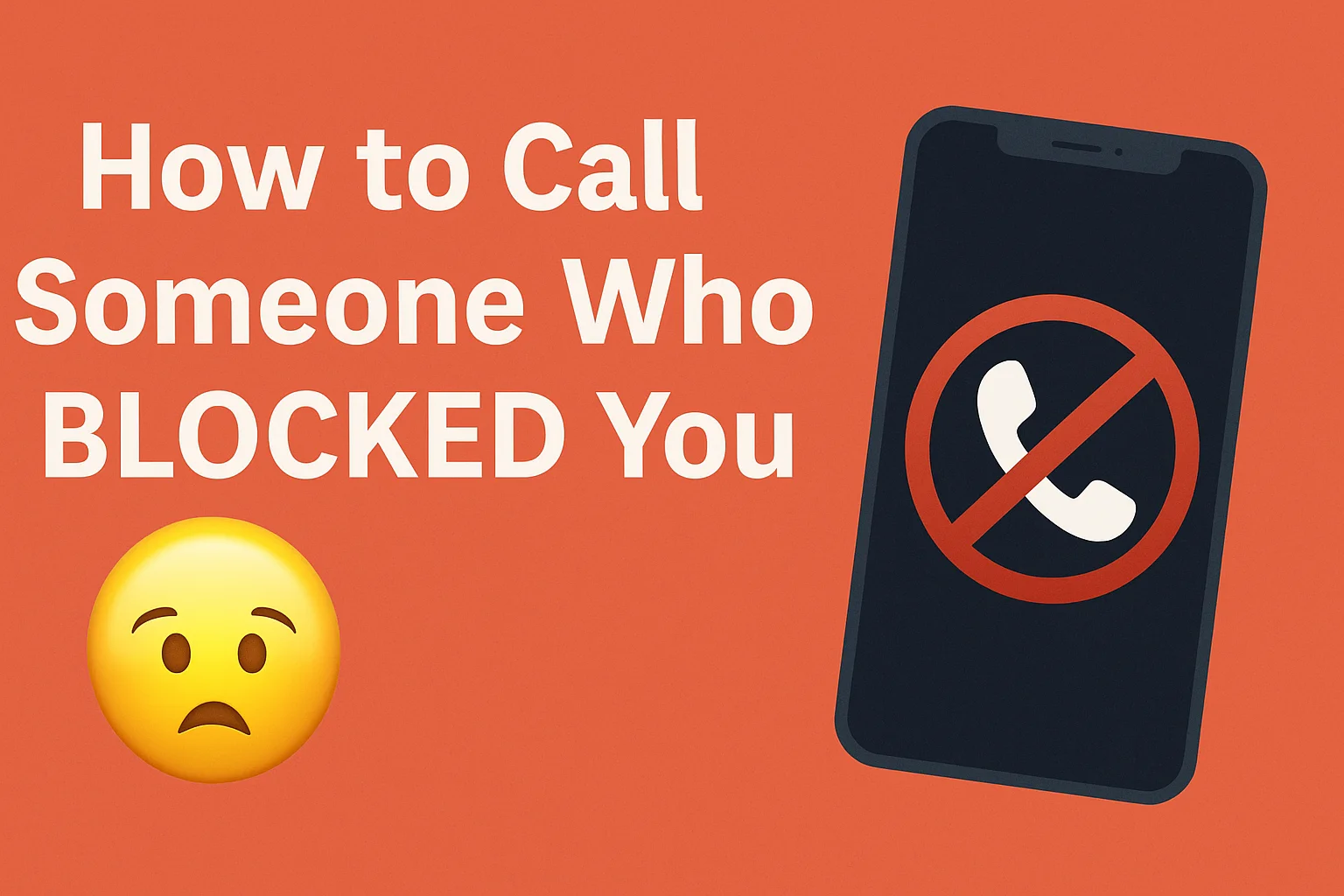 how to call someone who blocked you
