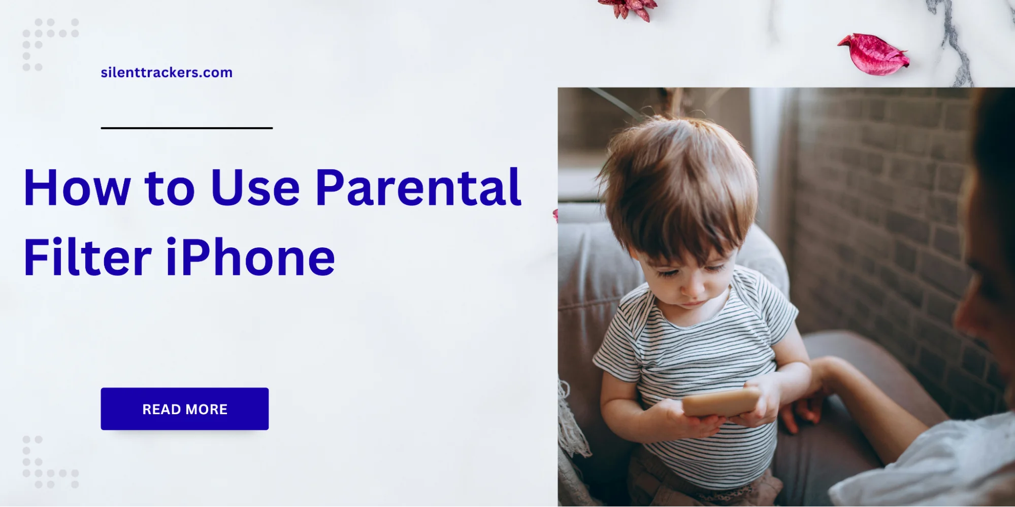 Child using a smartphone while a parent supervises, highlighting parental filter iPhone setup for safer screen time, content filtering, and child device control